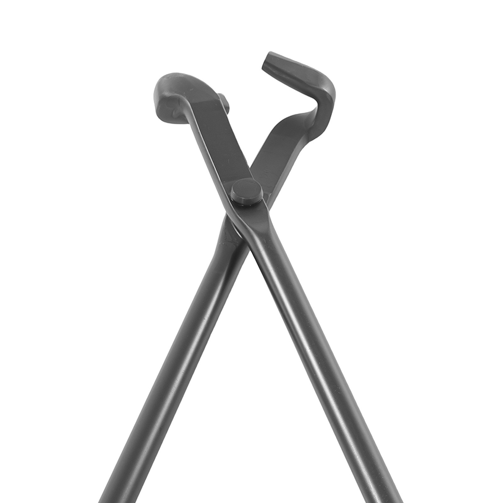 Blacksmith Tongs 4pcs Set Carbon Steel Flat V Bit Blade Wolf Jaw Forging Kit