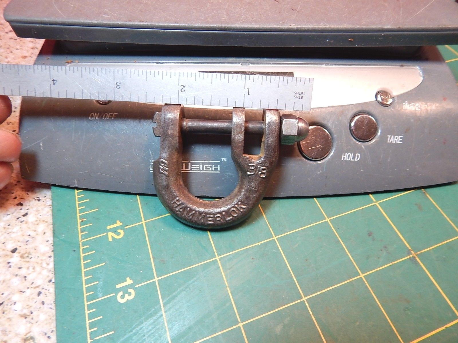 Vintage Antique? Hammerlok “CM” Co. 3/8″ Cast Steel Specialty Clamp, U-Bolt