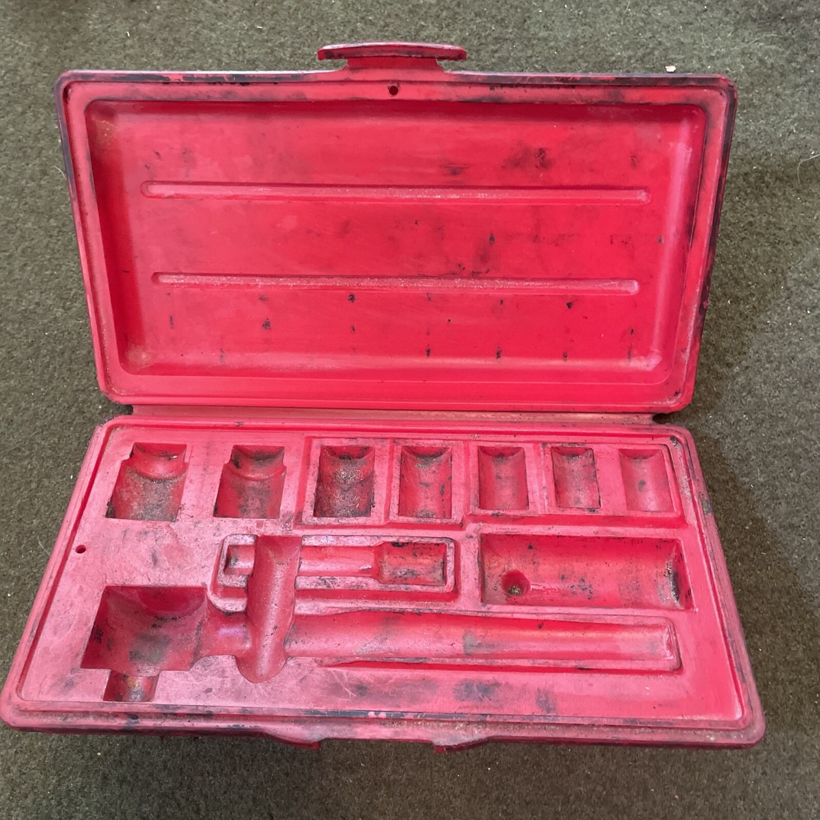 Vintage Blackhawk Socket Set Box Permenex New Britain Machine Company. USA
