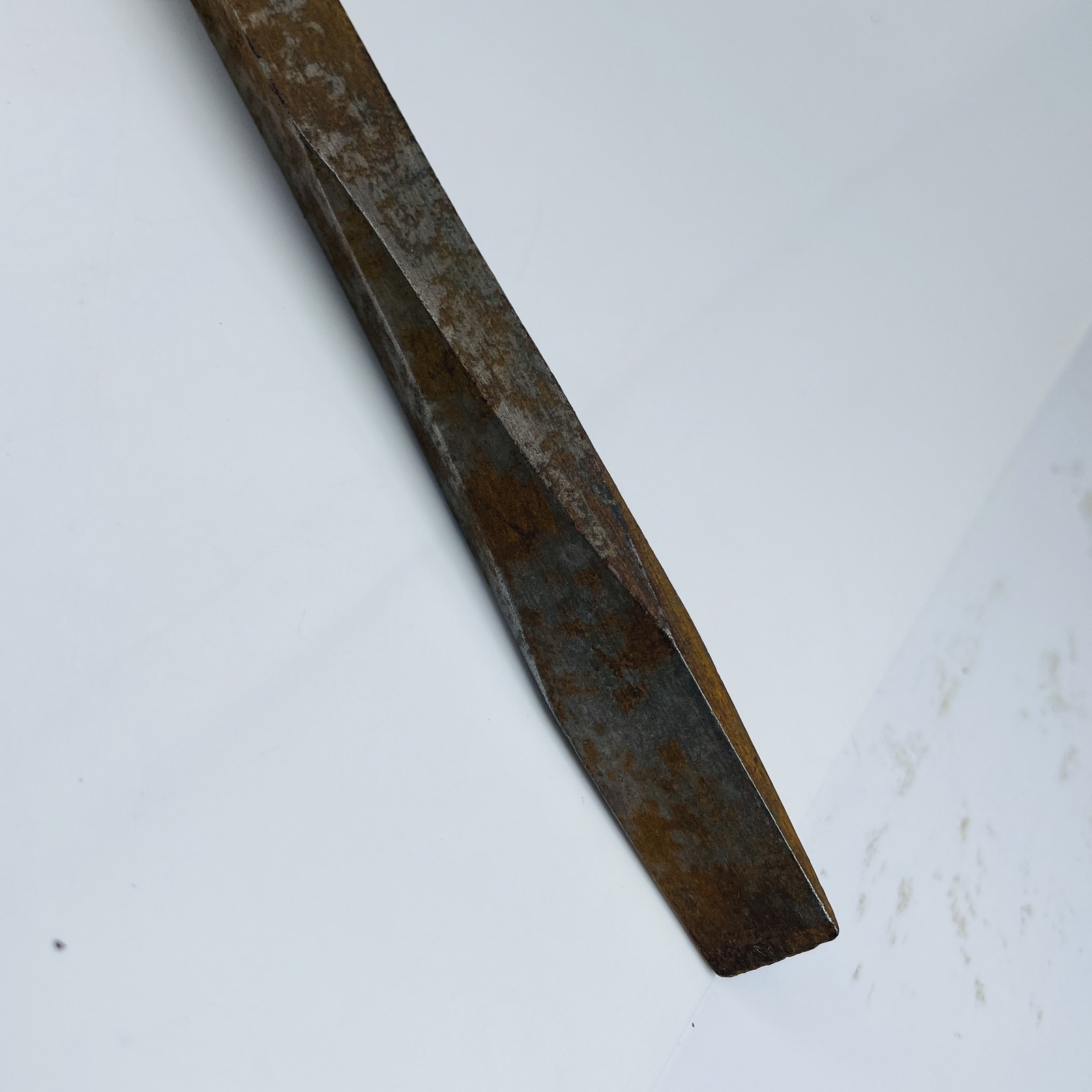 VTG STANLEY Bell System Wood Handle Screwdriver Chisel Pry Bar Tool USA ROUGH
