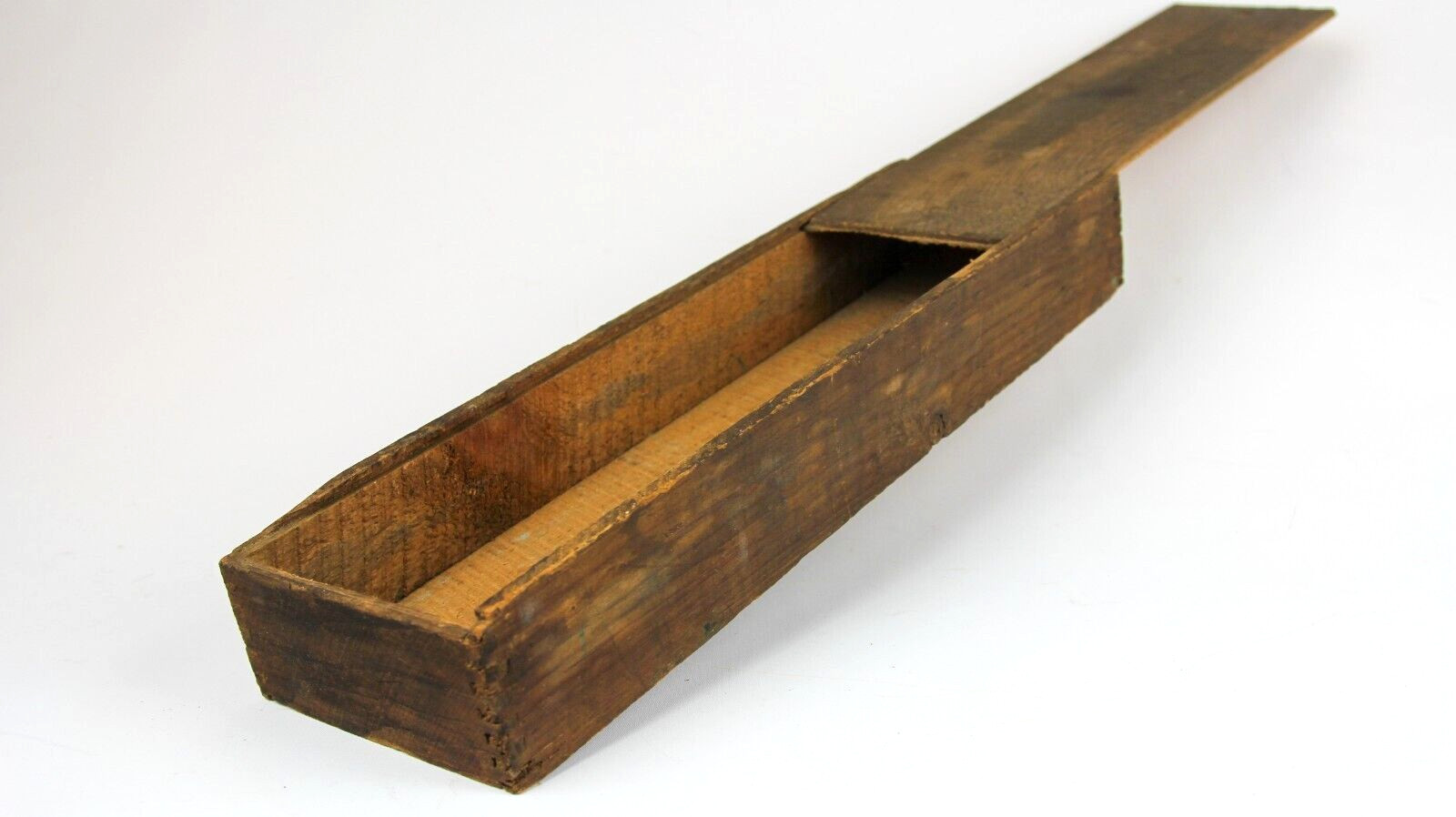 Vintage Pexto Peck Stow & Wilcox Wooden Socket Firmer Chisel Box Empty