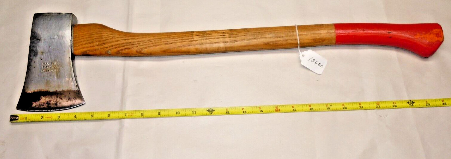 Sandvik Vtg Axe, 4-1/4″ Wide Bit, 6-7/16″ Bit to Pole, 25-3/4″ Long, 3 lb 9 oz.
