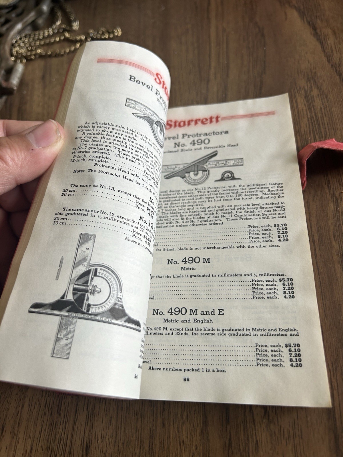1938 Starrett Mechanical Tools Saws Booklet Catalog #26 -Borneman & Sons Elkhart