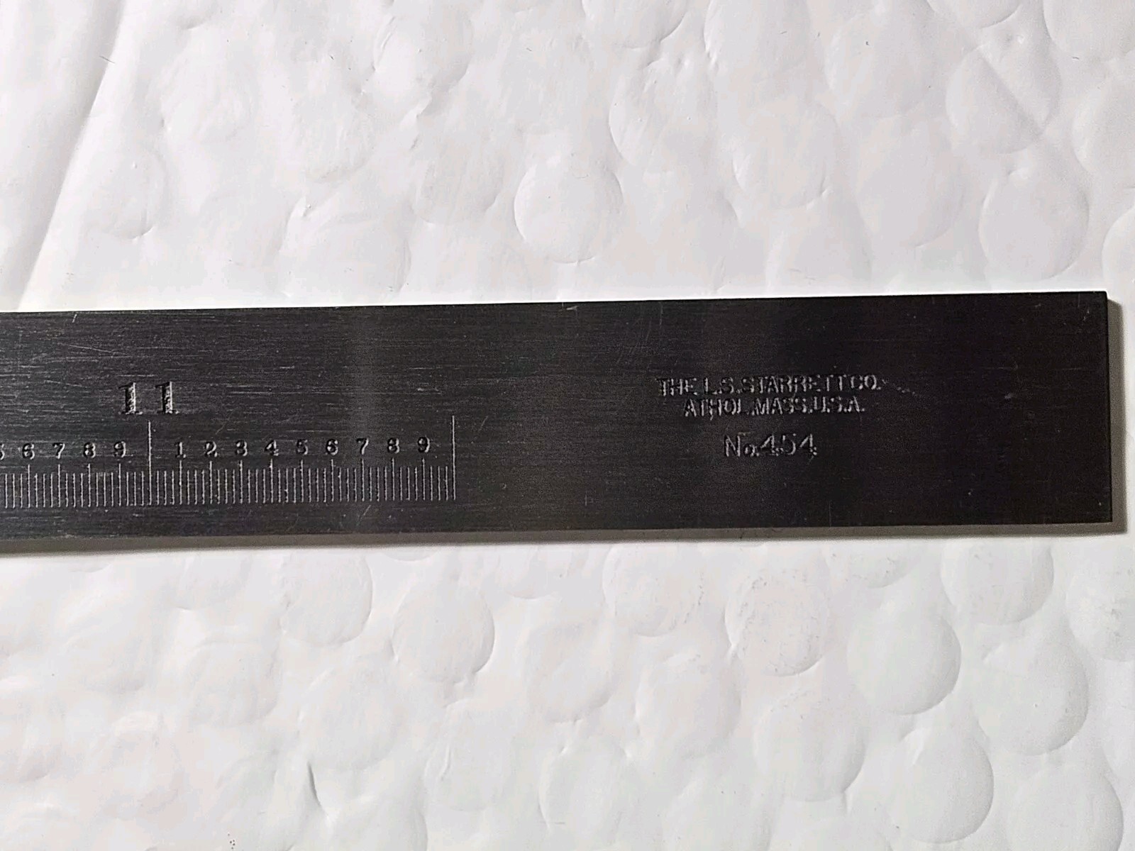 Vintage Starrett No. 454 12″ Vernier Height Gauge Gage w/ Scriber .001″