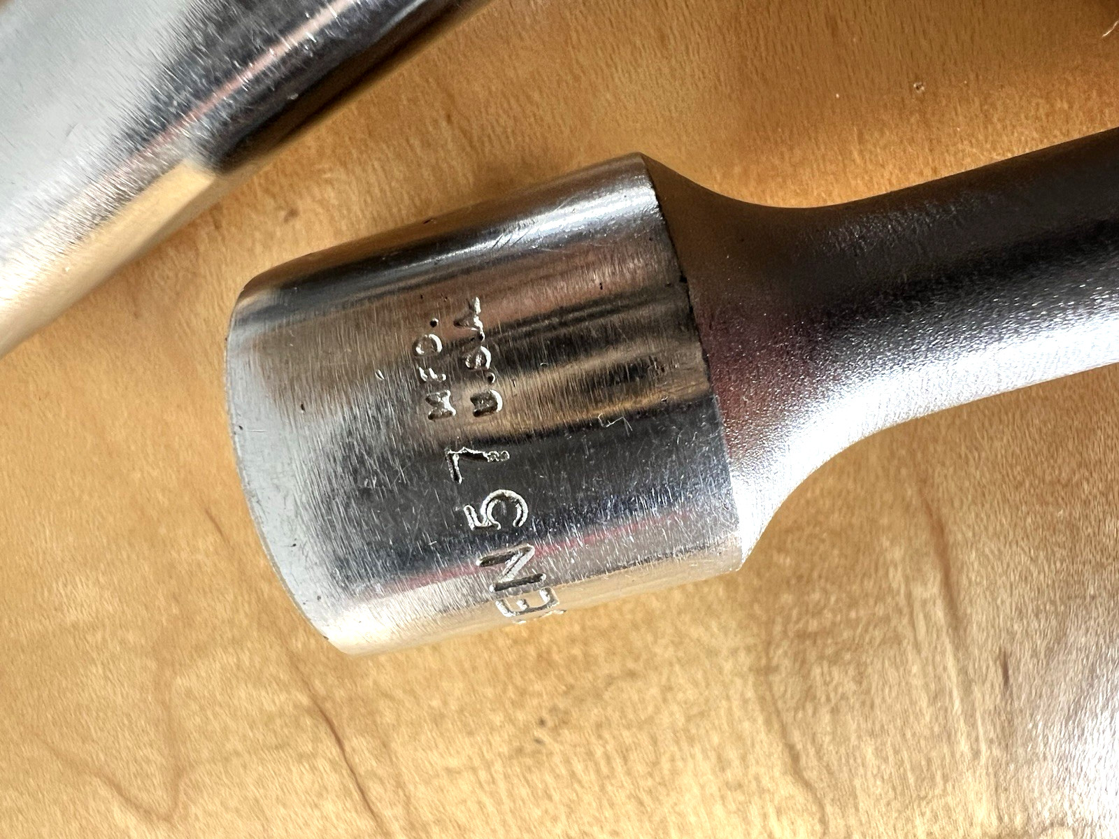 Vtg Thorsen 16 Breaker Bar 1/2″ Drive Knurled Handle w/ 9.75” Extension #57 USA