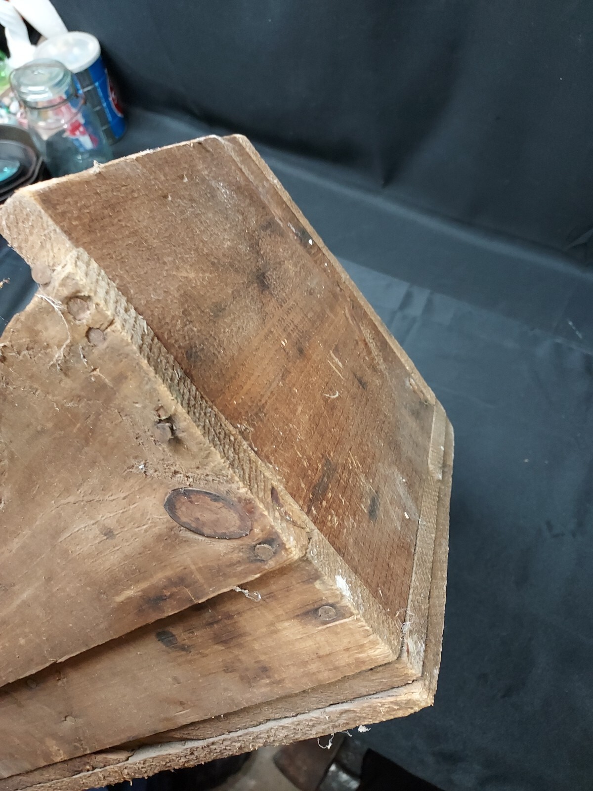 1862-1883 H & B Mfg Hubbard & Blake West Waterville Maine Scythe & Shipping Box