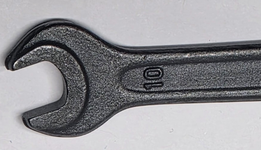 Vintage Walter DIN 895 10MM x 13MM Open End Wrench