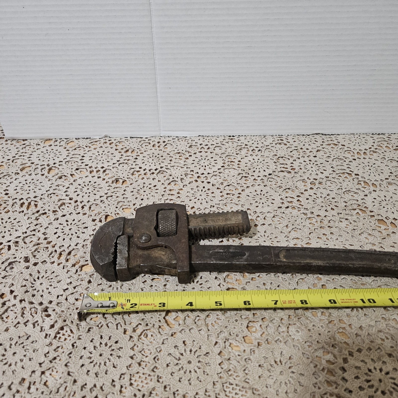 Vintage Wrench 16″ Unable To Read Brand