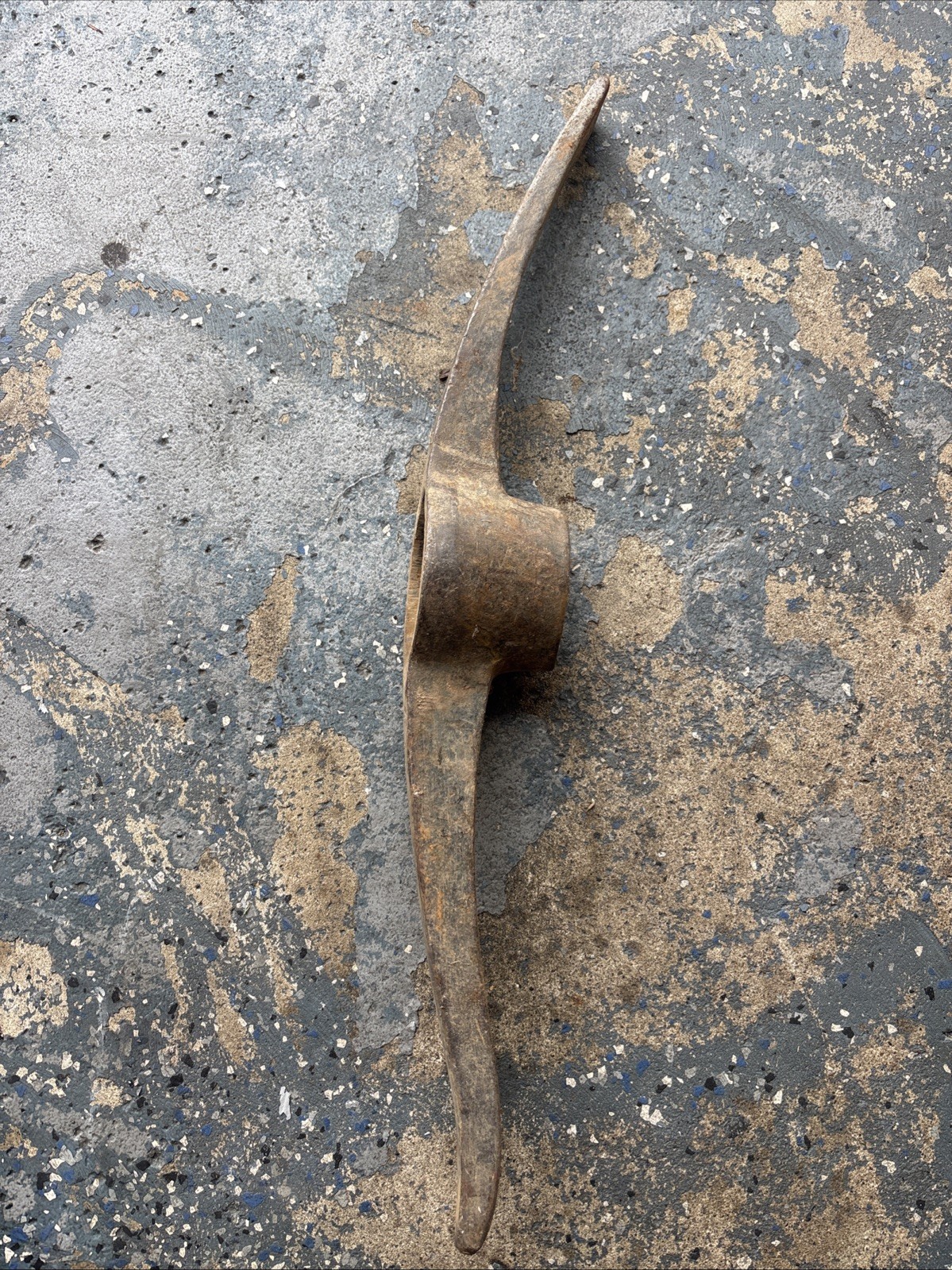 Vintage antique Pick Axe Head Tool cast Railroad 24 Inch