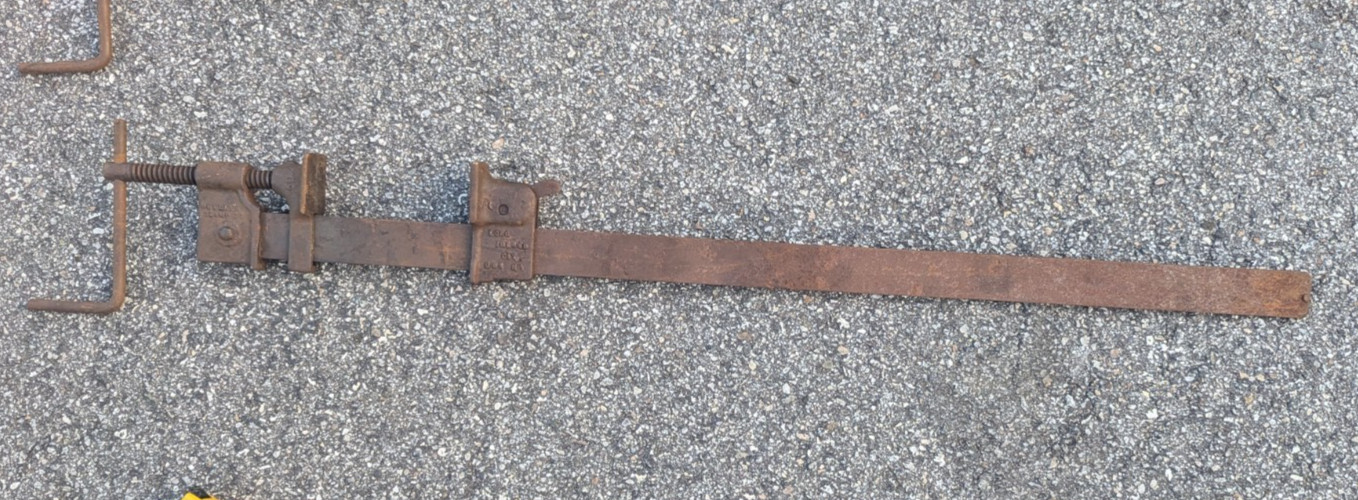 Wetzler Clamp Co 36” Woodworkers Heavy Duty Sliding Long Island City U.S. 1 One