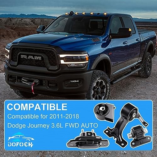 Engine Motor & Trans Mount for 2011-2019 Dodge Journey 3.6L FWD Auto