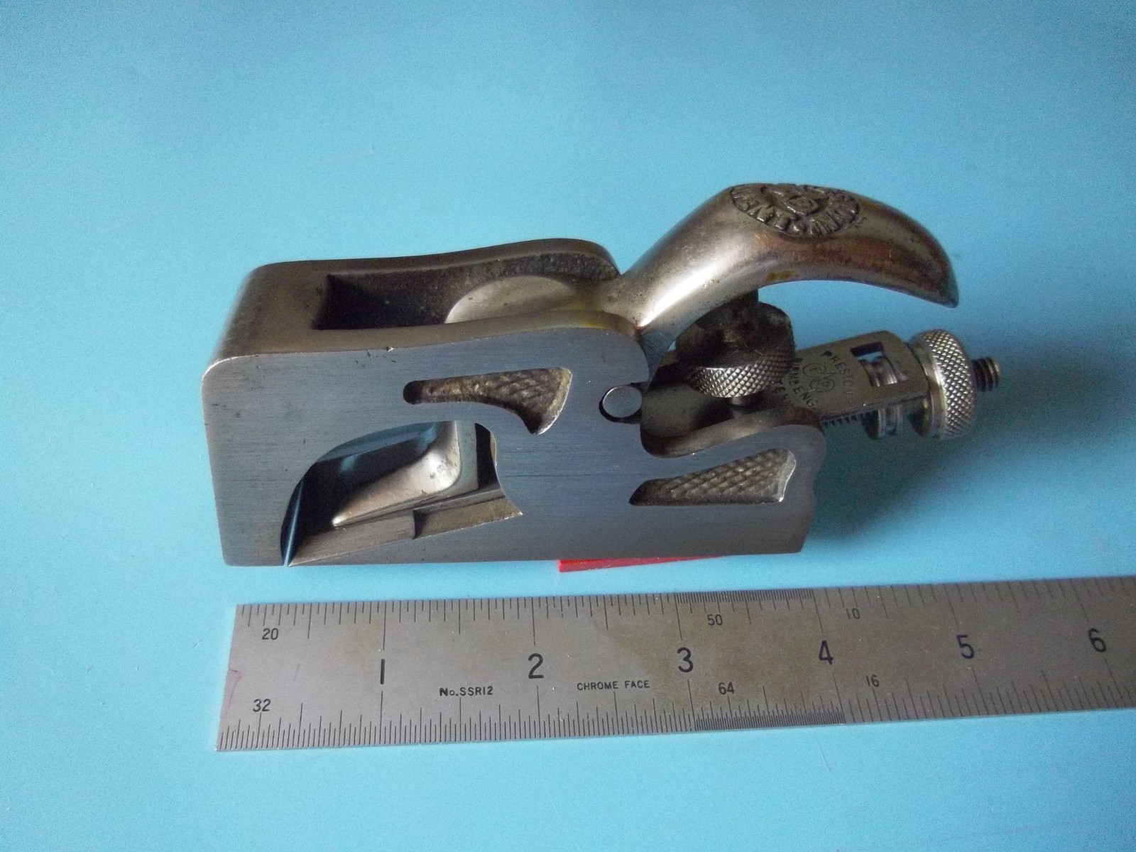 Preston Bullnose Rebate Plane Woodworking Tool – Long Original Iron-Very G Cond.