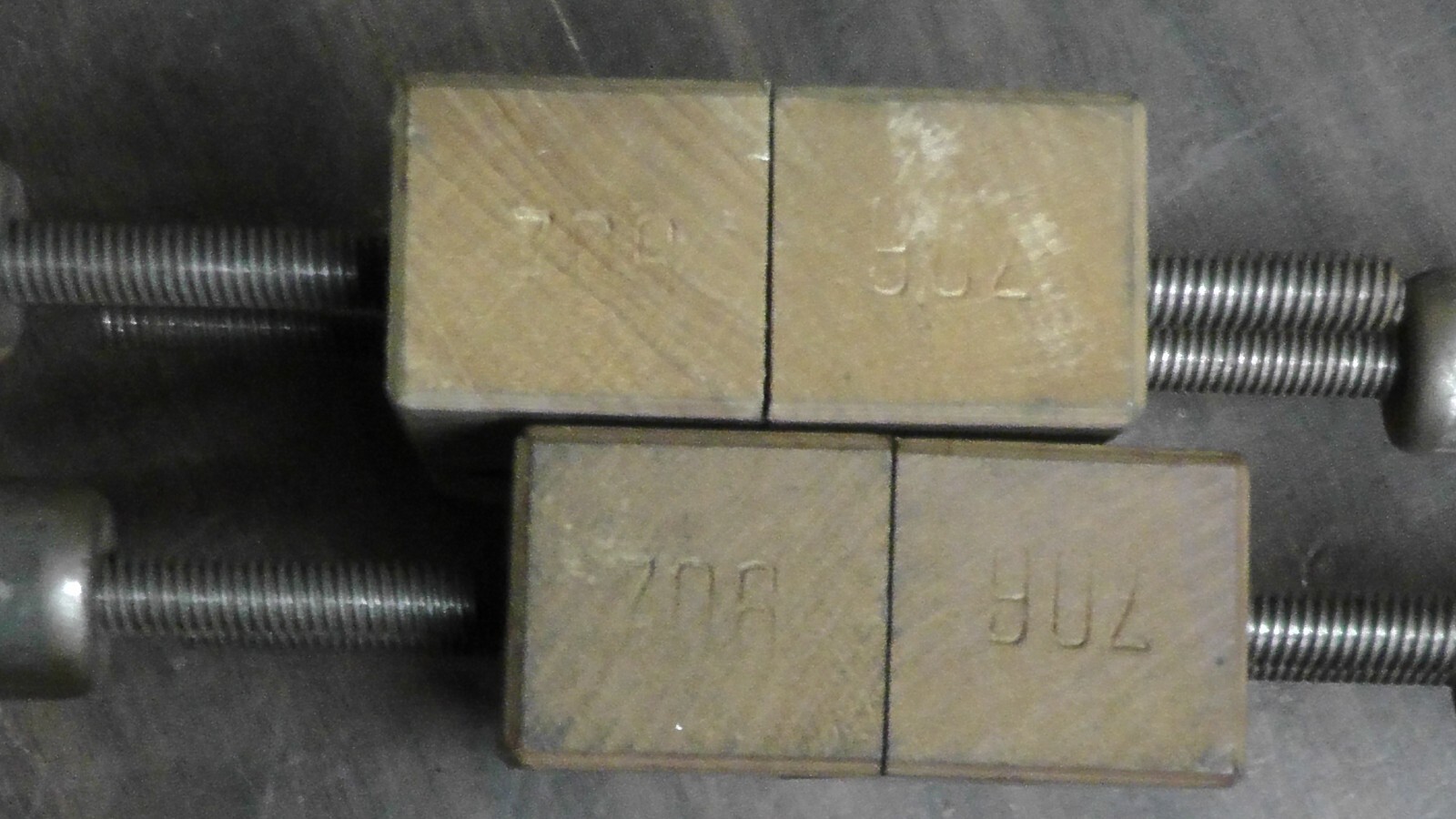 Vintage Hargrave 706 6” The Cincinnati Tool Company Wooden Clamp set of 2 clamps