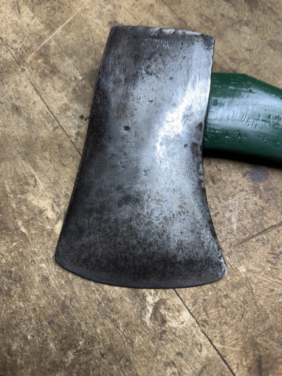 Vintage Rare 5 Lb Axe Marked Underhill Edge Tool Co Glassport PA Wood Handle USA