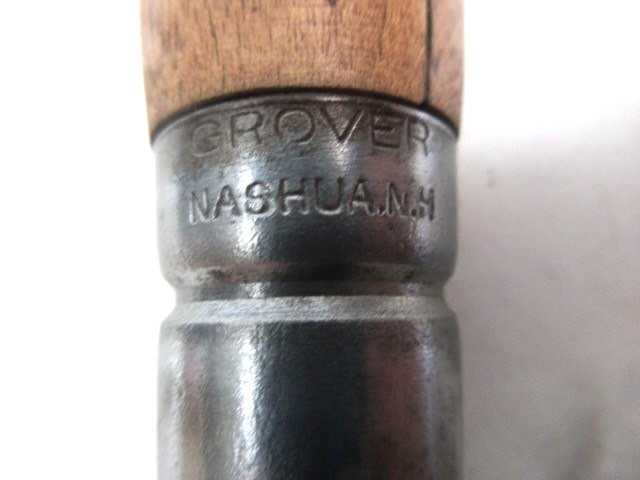 Vintage Turner Brass Red Handle Blow Torch w/ Grover Soldering Iron