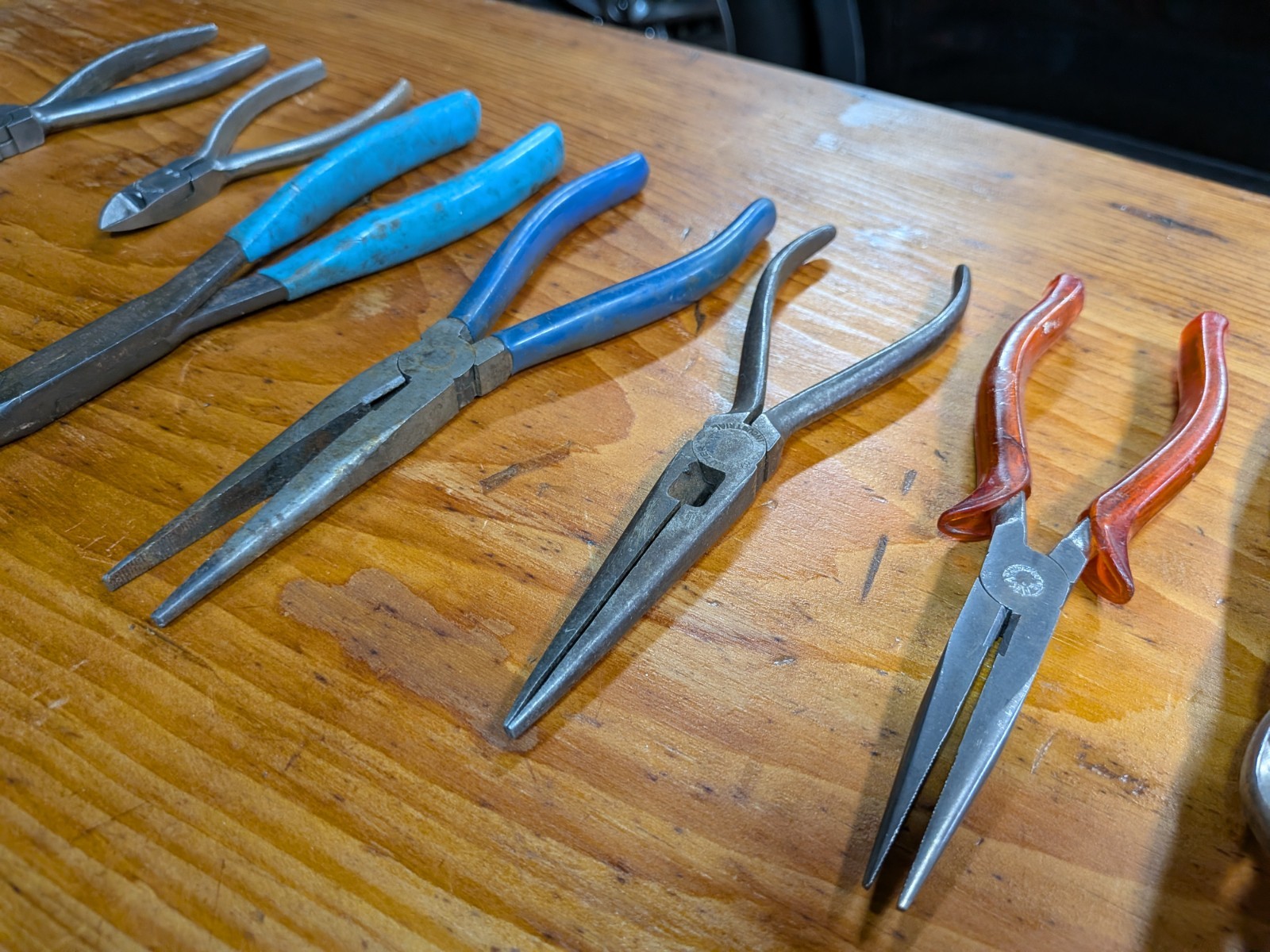 Pliers Lot USA Germany Mac Boker Utica Channel lock Kraeuter Cee Tee Lot Qty 11
