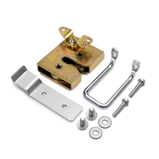 7731 Aluminum Tool Box Lid Cover Lock Latch Striker Mounting Kit For Weather