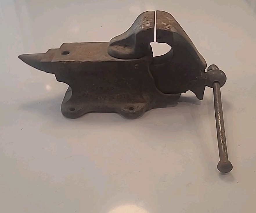 Cheney No. 20 Anvil & Vise Co. 1879 Fulton & Iron Engine Works Detroit (B2-CL)