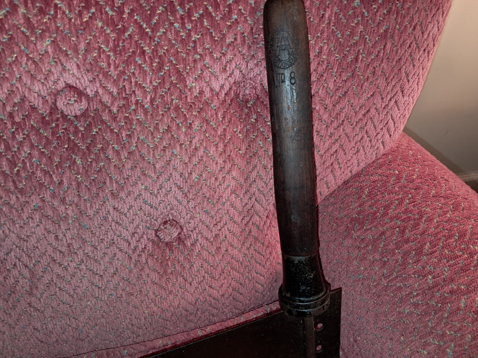 Antique Two Man Crosscut Logging Saw 66 1/2 Inch Blade