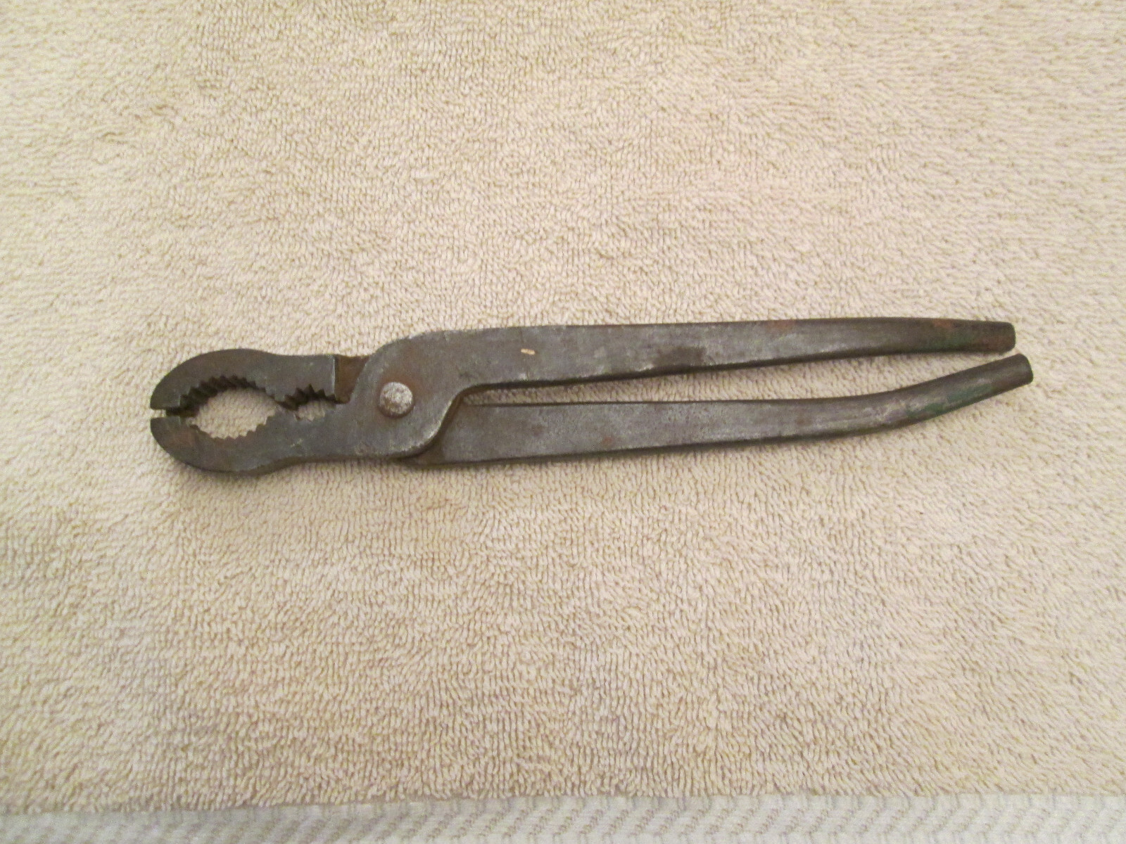 No. 8 Steel Gas Burner Pliers 8” C.s. Osborne & Co. Vintage Hardware Tools