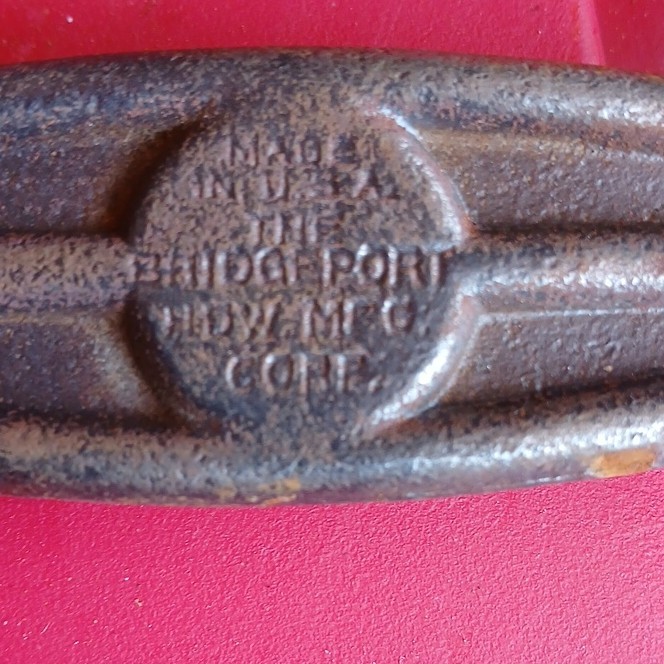 Bridgeport Hardware Mfg Co Sure Grip 56 Vintage Collectible Hand Tool antique