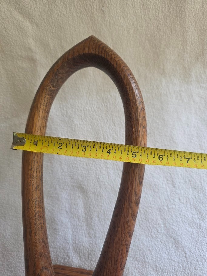 🥾✨ Vintage Wooden Boot Jack – Solid Wood Boot Puller with Textured Grip Pad ✨🥾