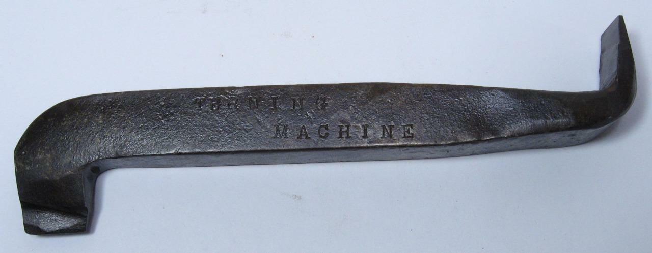 Rare Vintage Turning Machine Obstruction Screwdriver Odd Thick Offset Antique LG