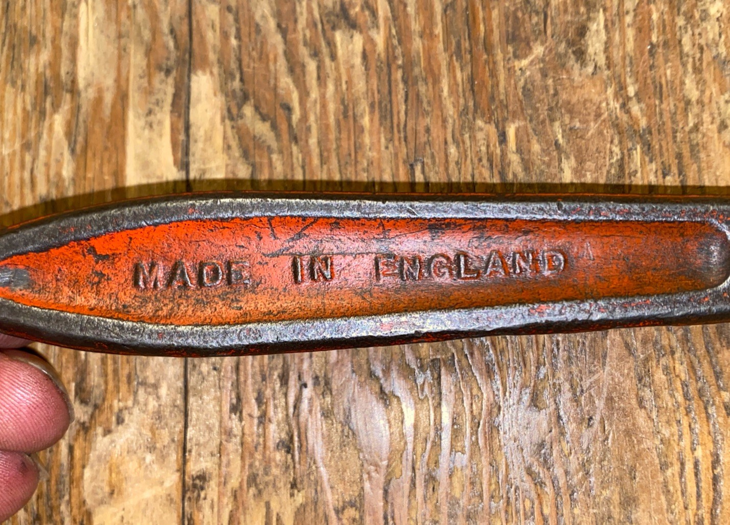 VINTAGE 10“ CHATWIN STILSON ADJUSTABLE WRENCH MILITARY ARMY BROAD ARROW DATED 53