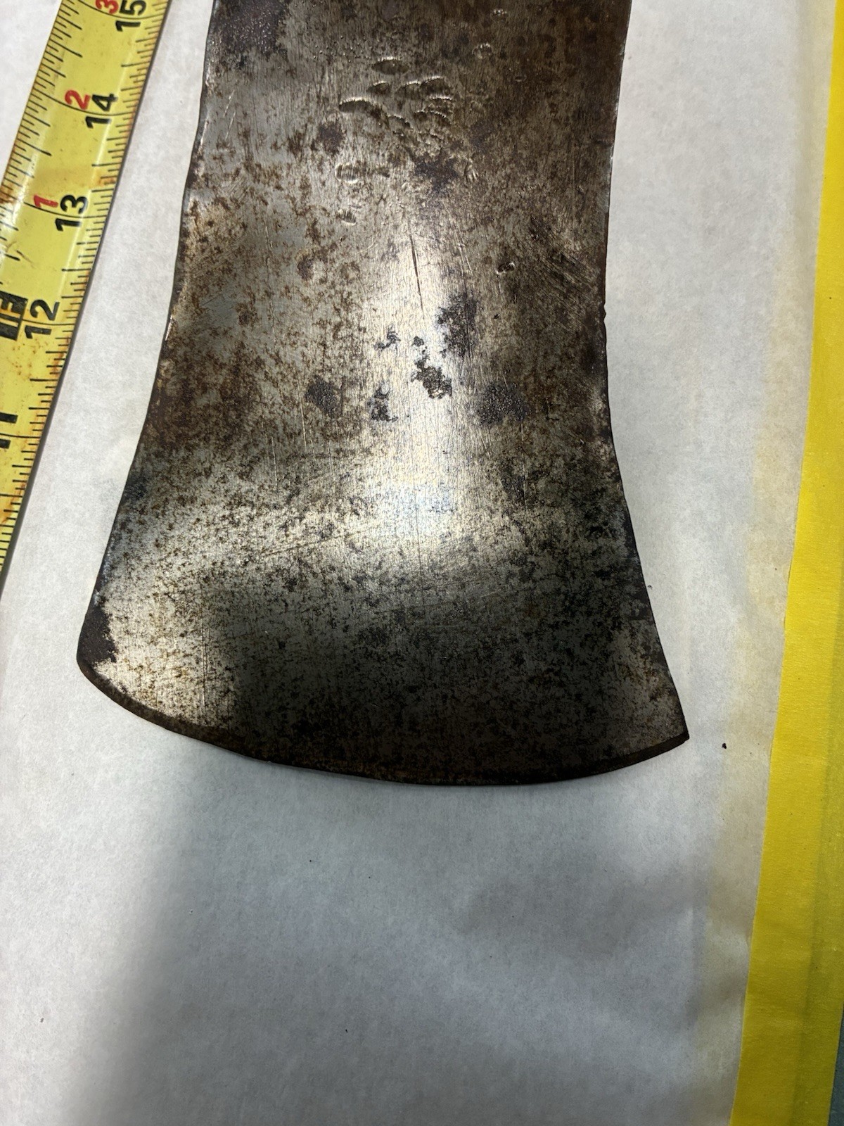 USA Warren Axe Head Single Bit Used Vintage 3lbs 13 oz