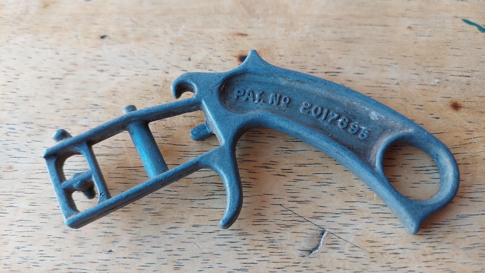 ALLWAY SAW, VINTAGE PISTOL GRIP SAW HANDLE. ULTRA MFG.CO N.Y.C.