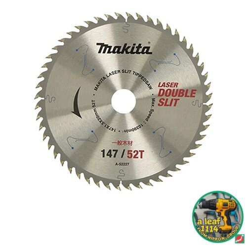 Makita A-52227 147mm 52T TCT Saw Blade Double Slit Wood Cutting Japan Tool