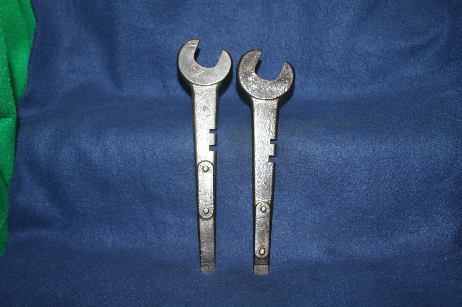 VINTAGE 2 CREAM SEPARATOR WRENCHS ^3237