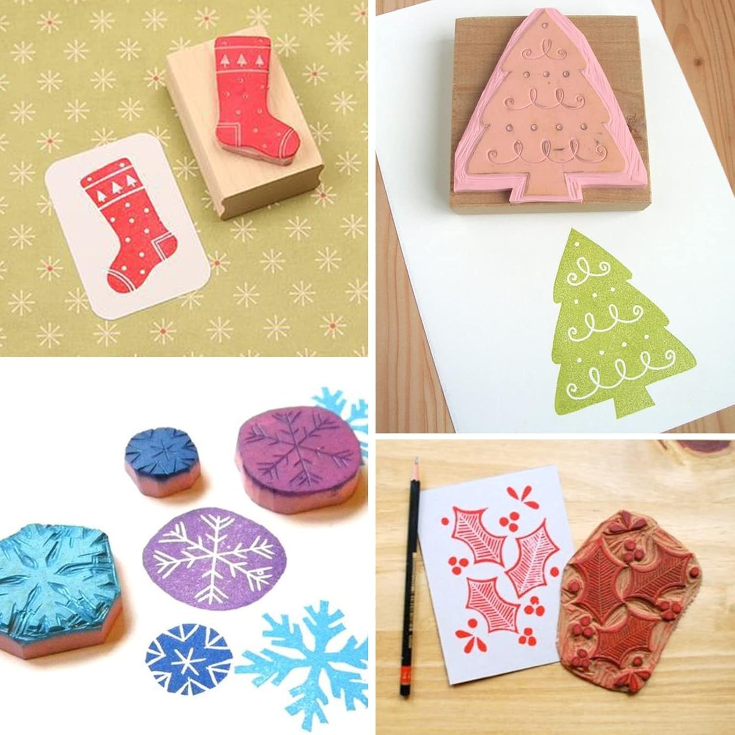 Easy-Cut 4×6″ Rubber Linocut Blocks – 8mm Thick for Art & Craft Creations
