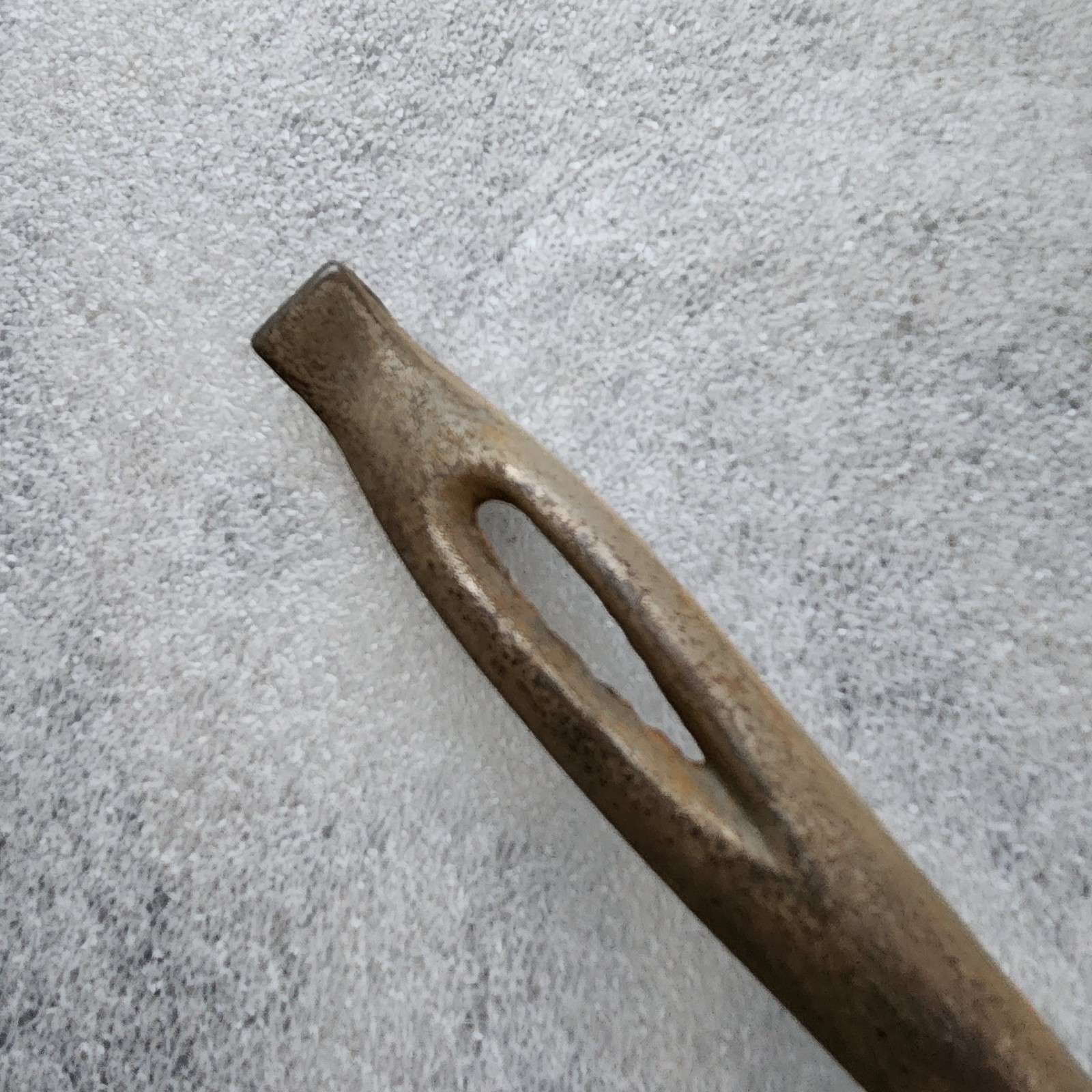 Vintage Double Sided Cast Iron Stove Burner Plate Lifter Handle Stamped – A 12.