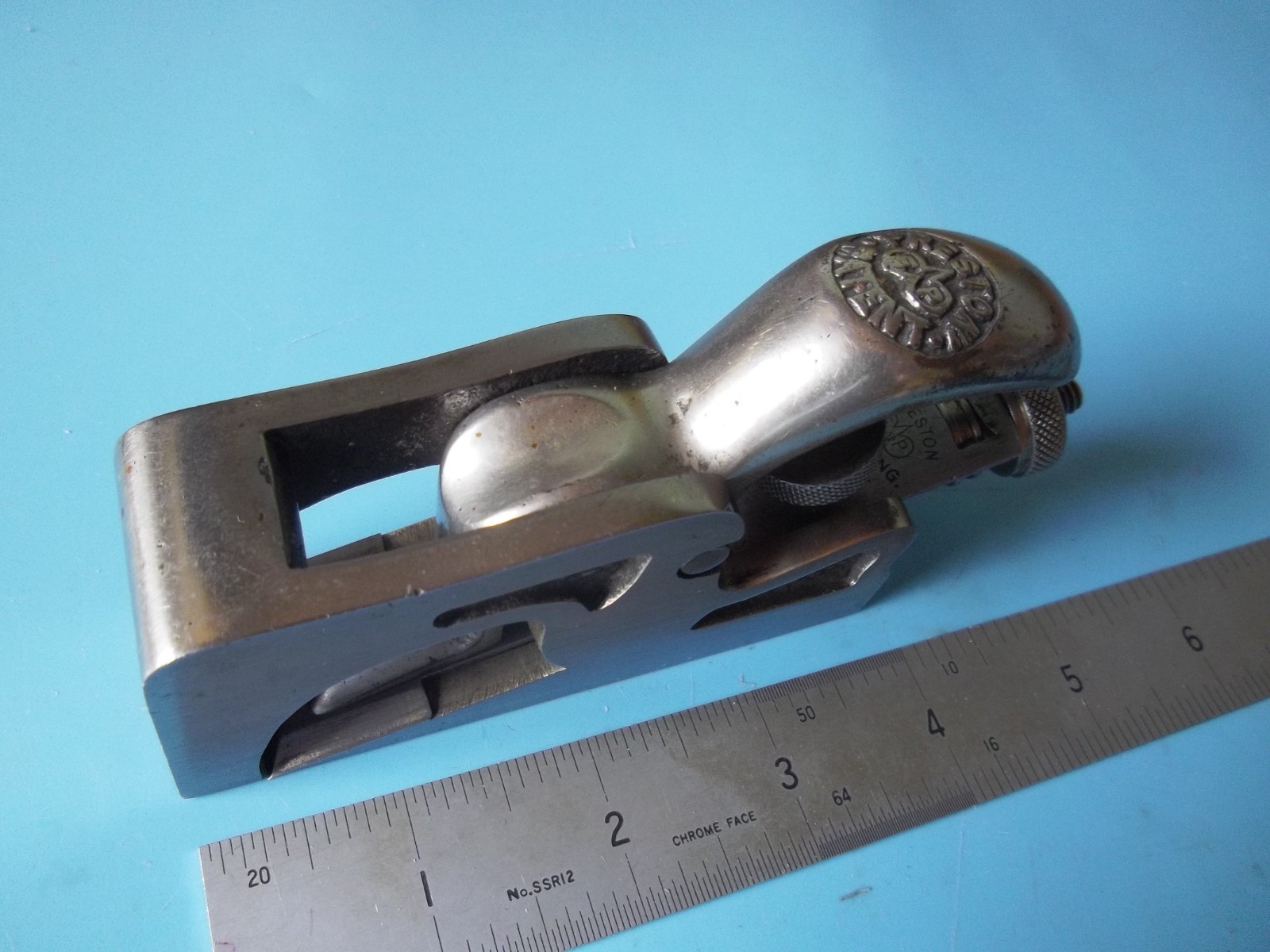 Preston Bullnose Rebate Plane Woodworking Tool – Long Original Iron-Very G Cond.
