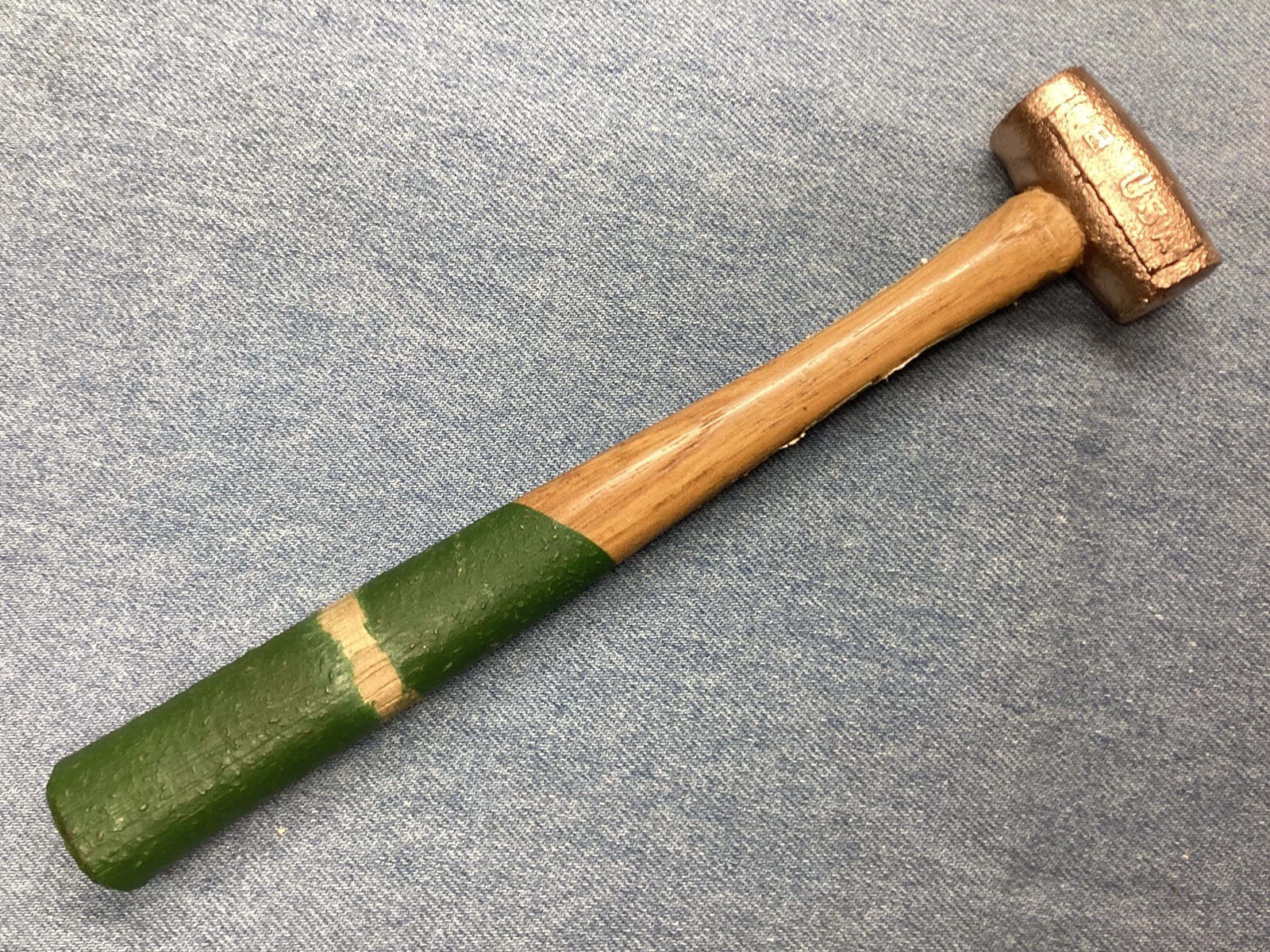 Vintage Brass & Bronze Non-Marring Machinists Hammers / Mallets Nice ! L👀K !