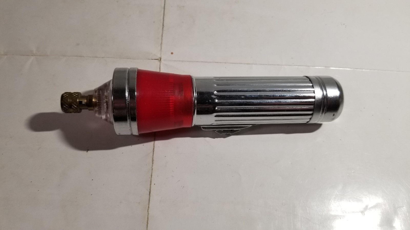 Vintage Illuminated Screwdriver Flashlight Hong Kong