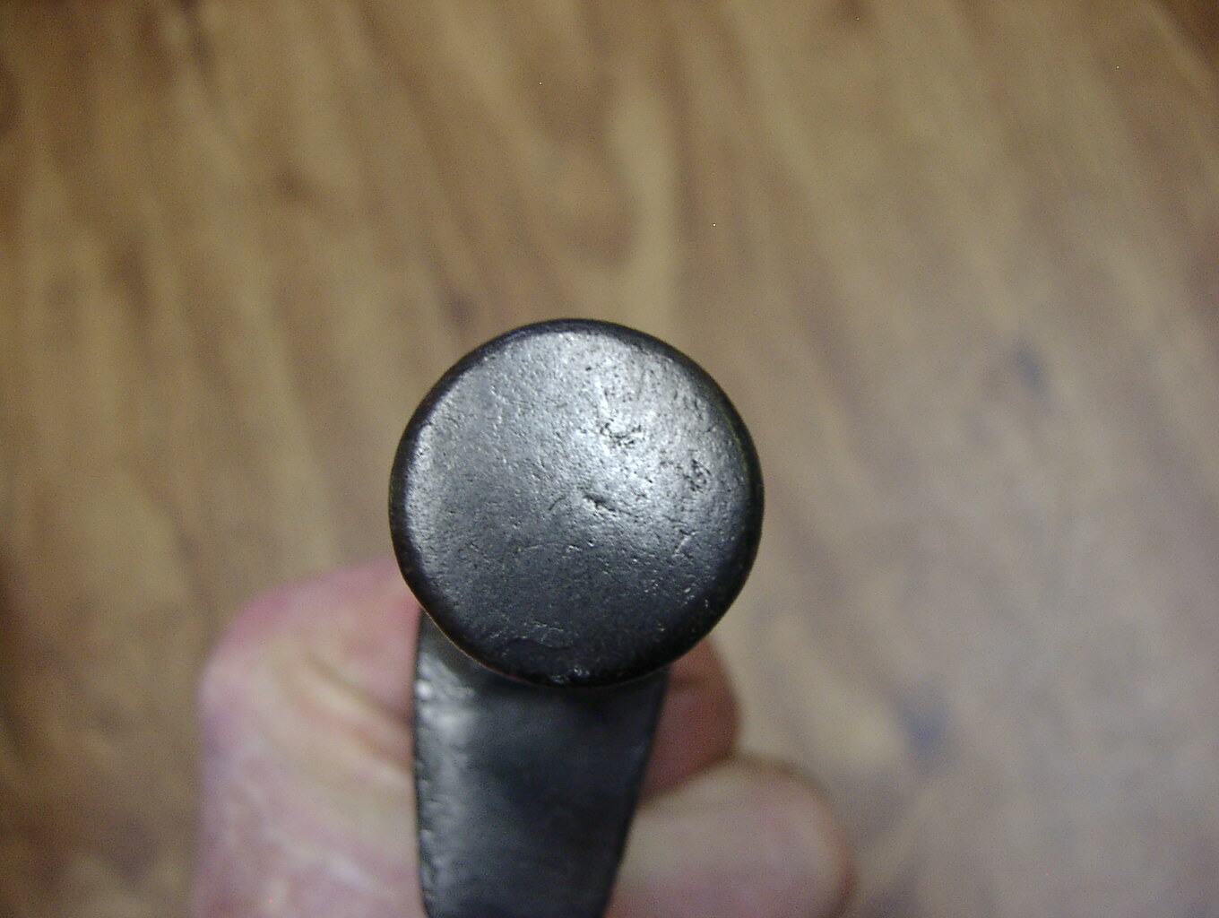 Old Used Tools,1lb.1.3oz. Curved Claw Hammer Head,Unreadable Maker,Good Cond.