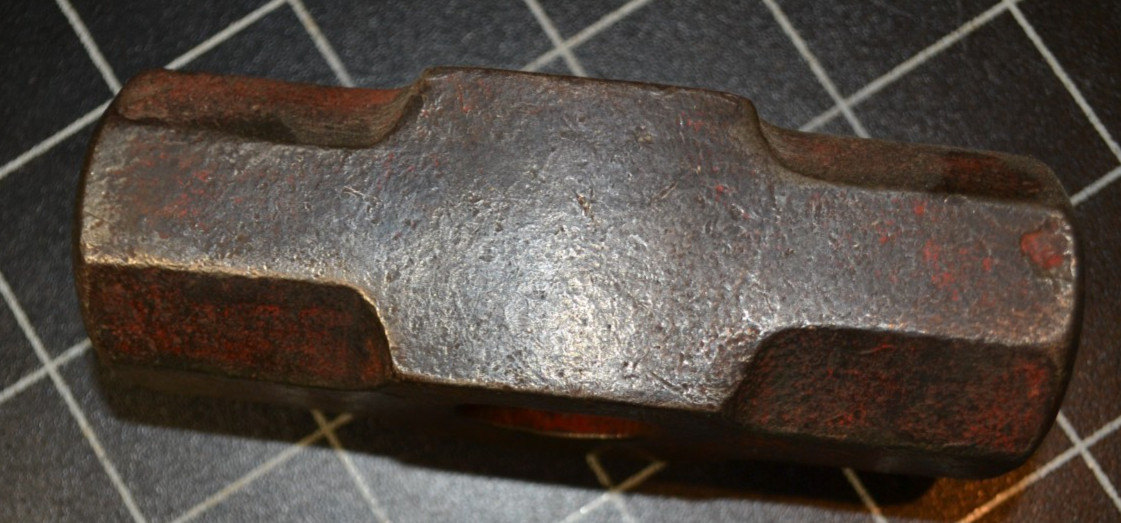 KLEIN& LOGAN? – 3# -SLEDGE HAMMER HEAD – BLACKSMITH – VERY GOOD+ CONDITION