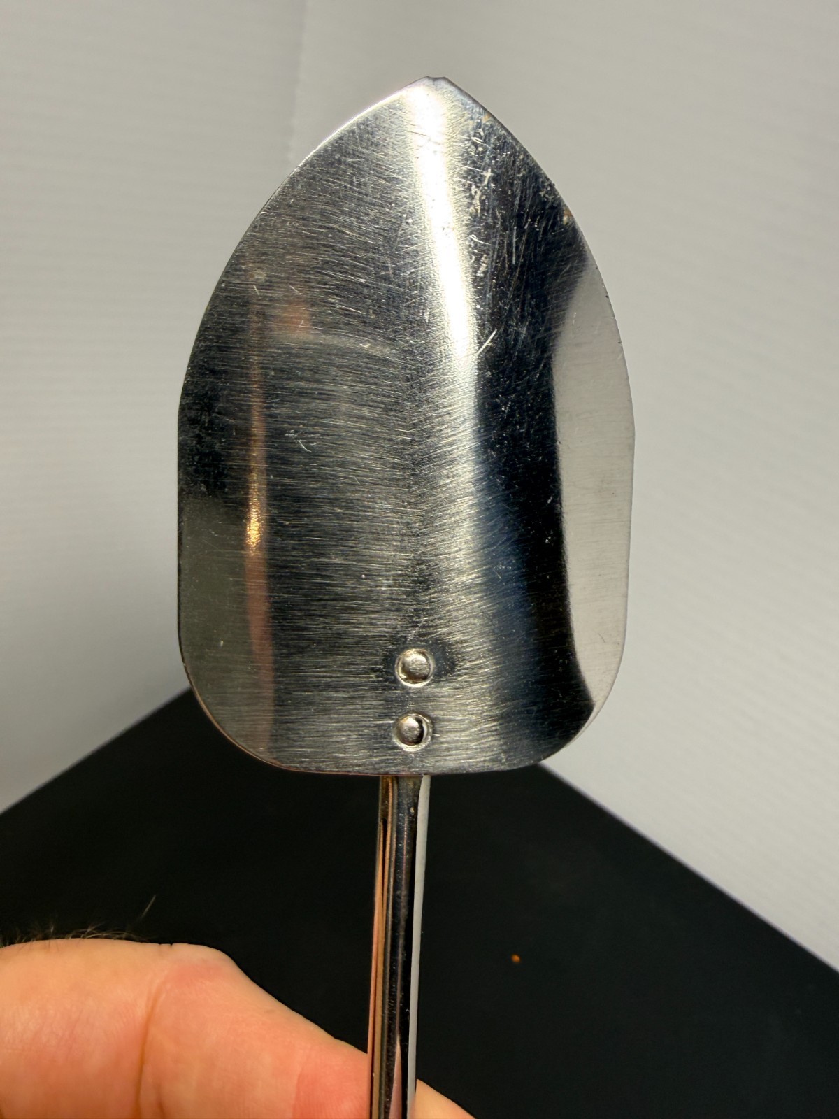 Vintage Village Blacksmith Stainless Steel Hand Spade Digger Shovel 11-1/2″