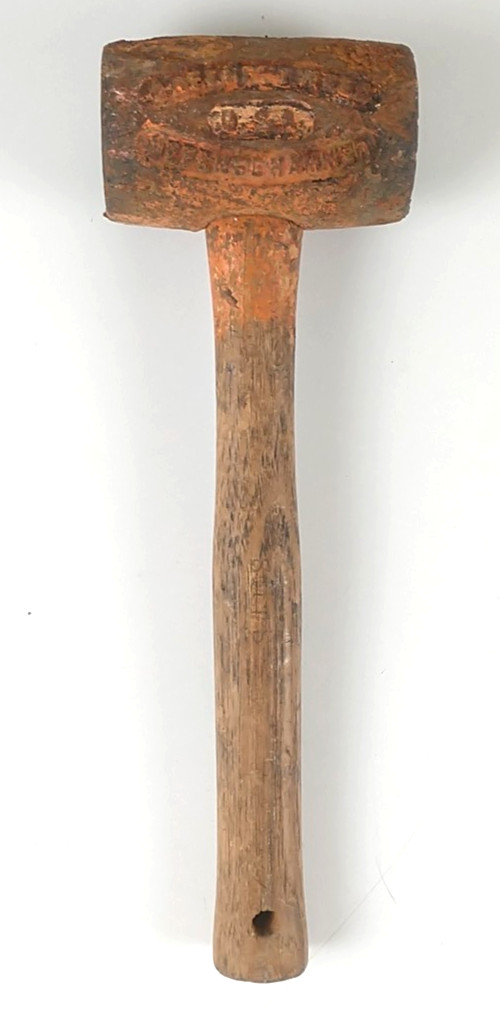 Green Tweed Defense Hammer No. 4 USA WW1 Shipbuilding Aircraft Tool SD1503