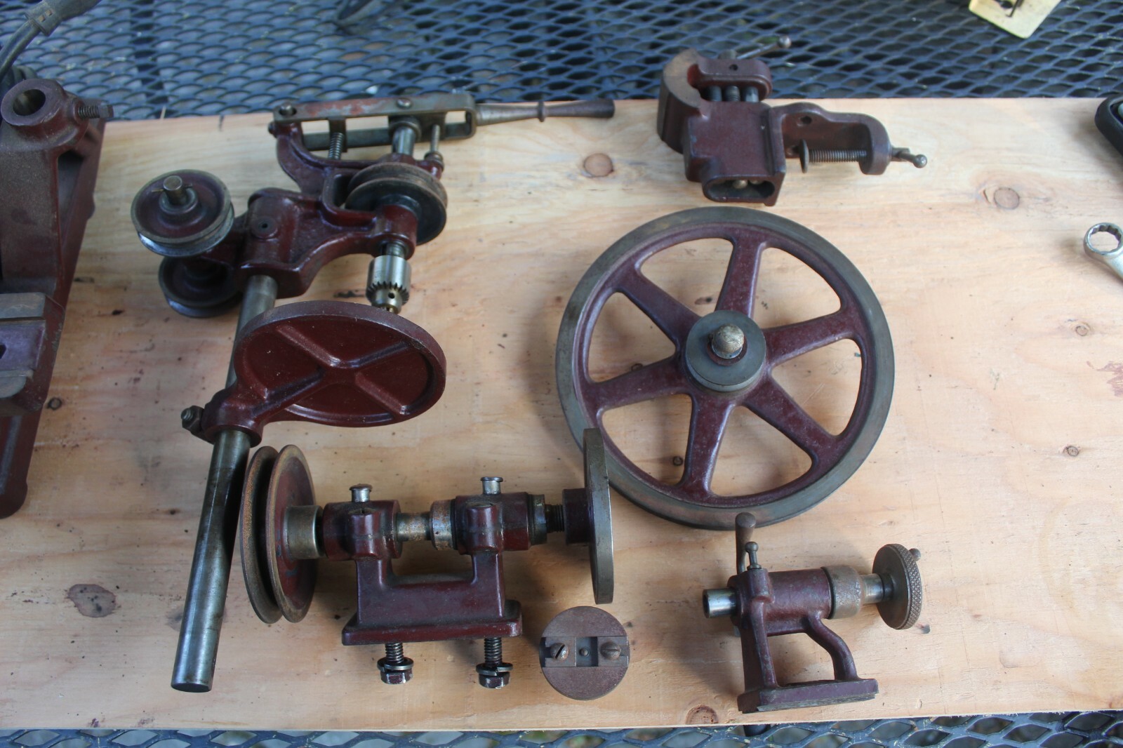 RARE Jeweler’s Metalworking Lathe Combination Tool, Walter Guilder, Drill Press