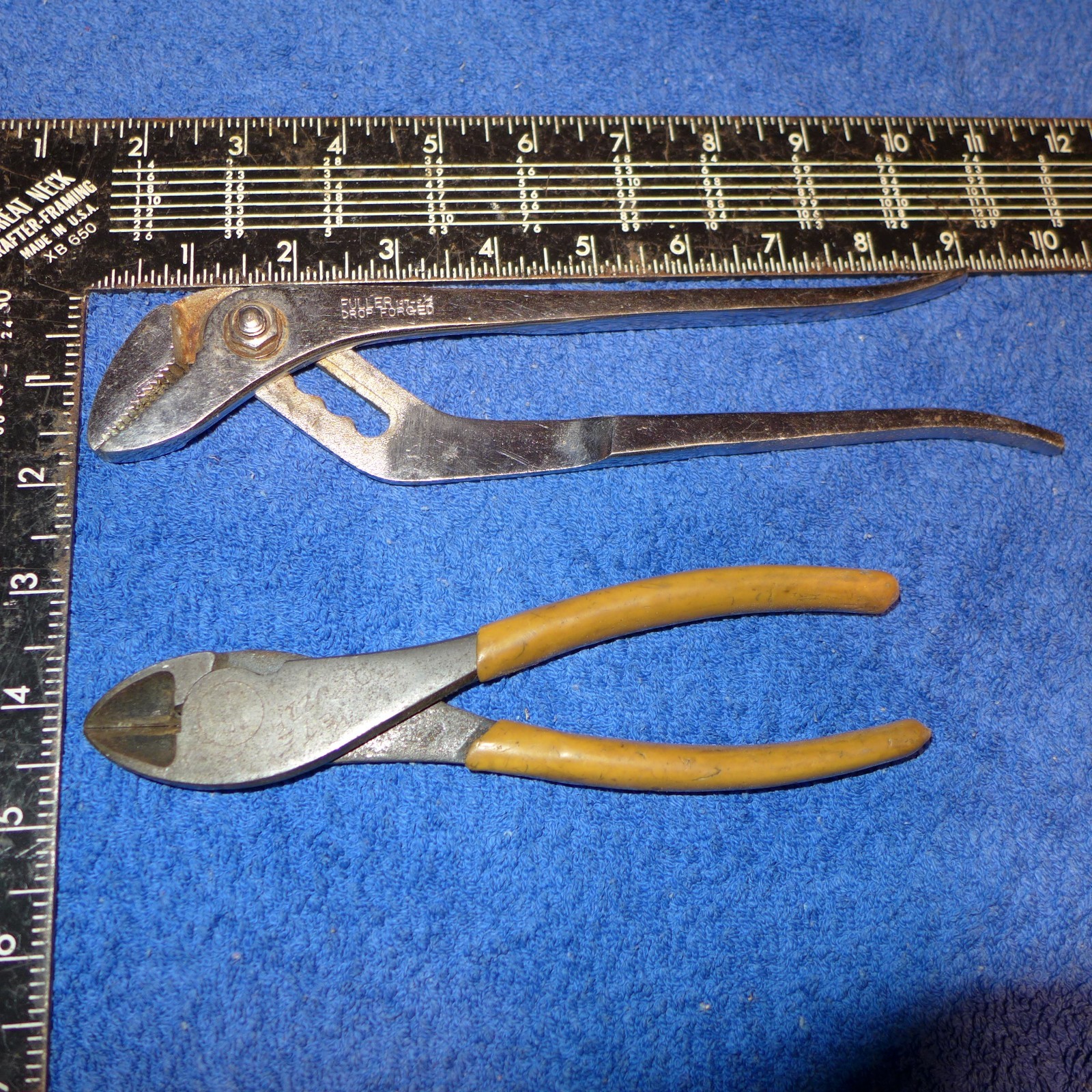 Fuller 190-7 cutting pliers and 197 water pump pliers