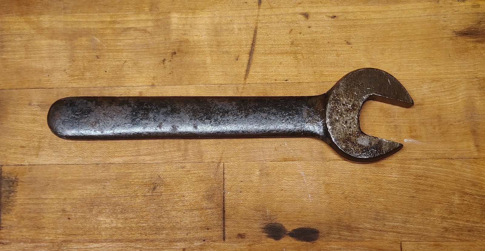 🗽 VINTAGE 7/8″ HEAVY DUTY OPEN END WRENCH