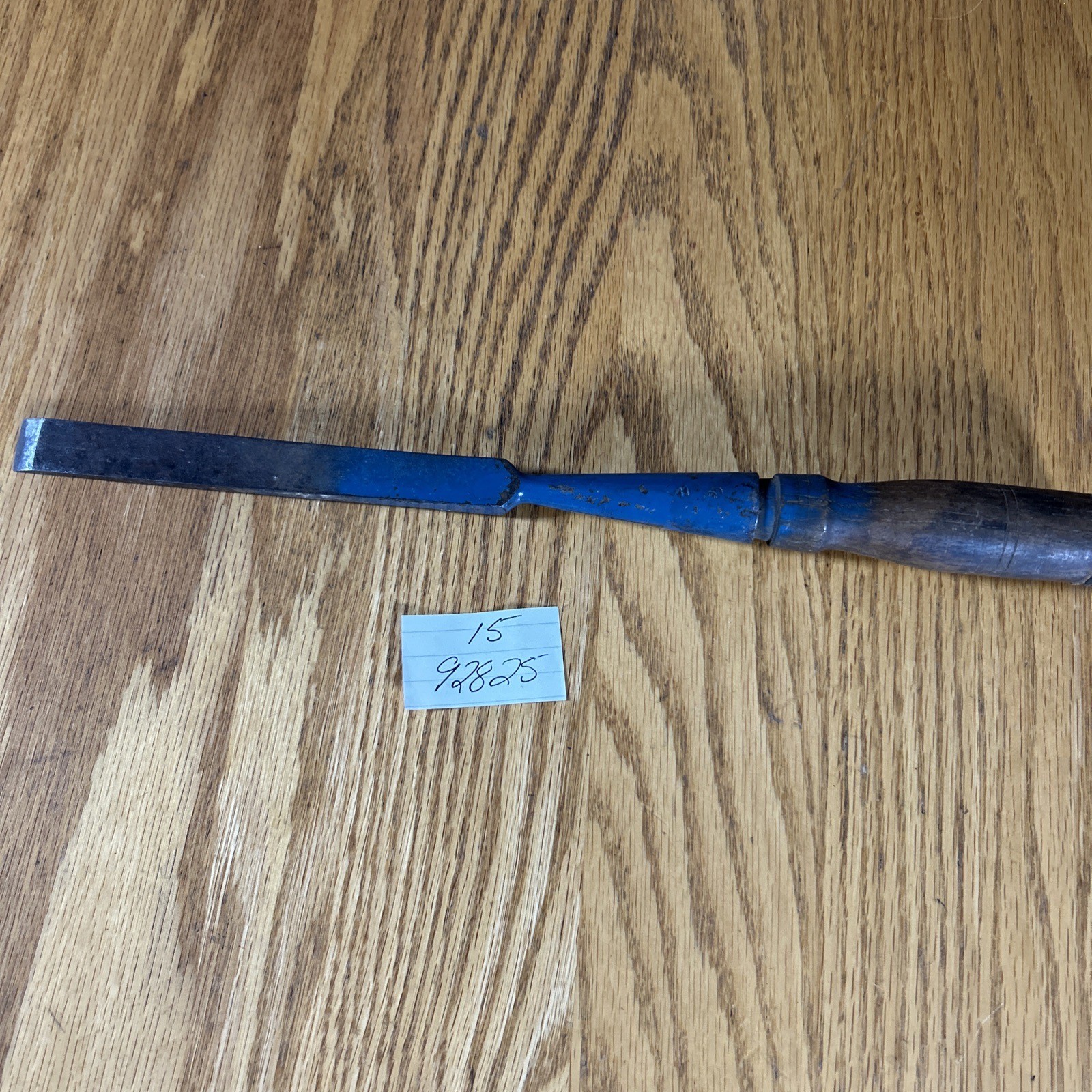 Vintage Socket Chisel Cast Steel Wood Handle 1930s – 1950s Woodworking