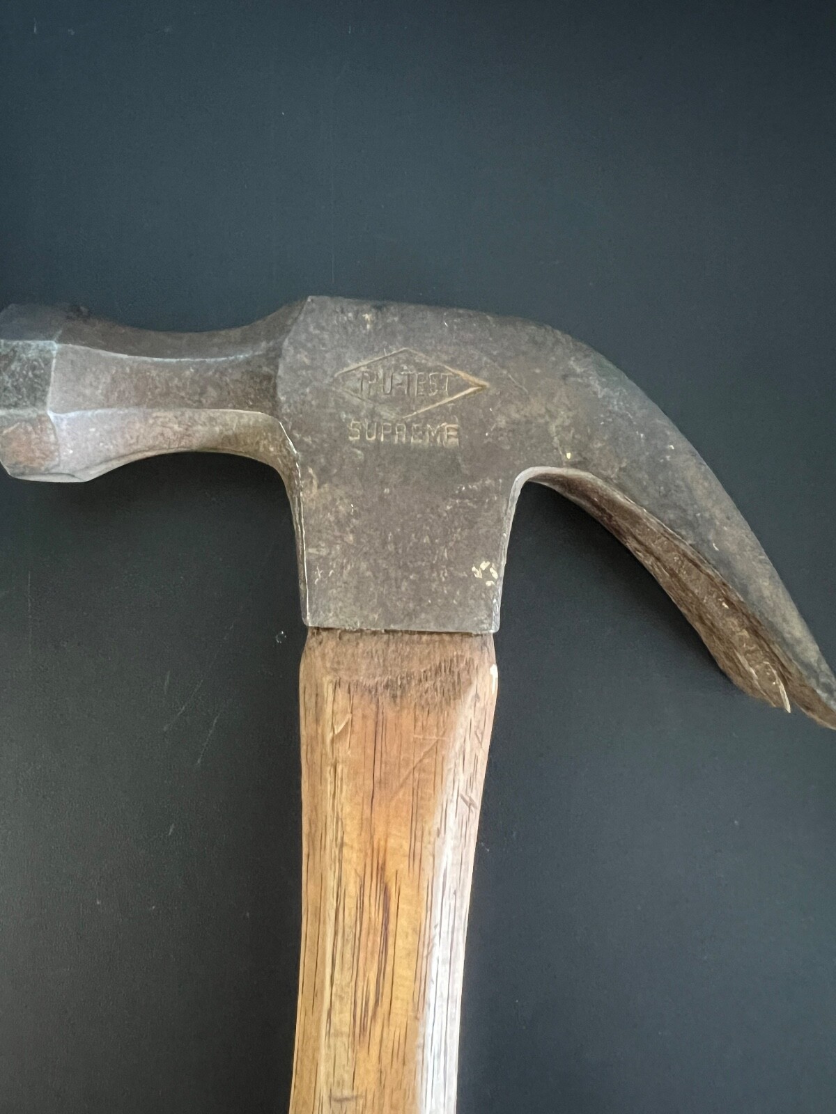 TRU-TEST Supreme F16TT 16oz Octagon Curved Claw Hammer Original Handle USA