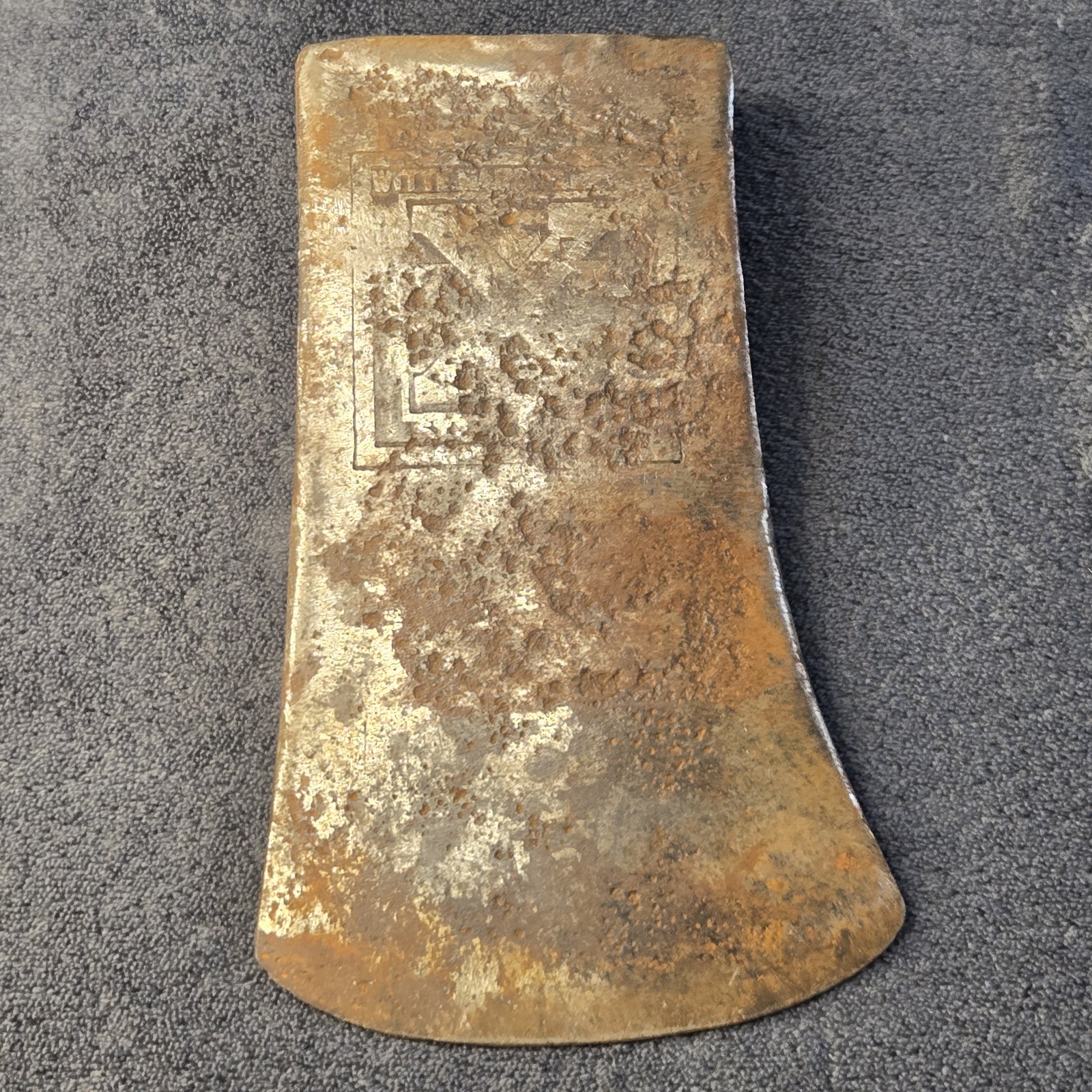 Vintage Witte Hardware IXL Felling 4lb Axe Head – Fair Condition w/ Pitting