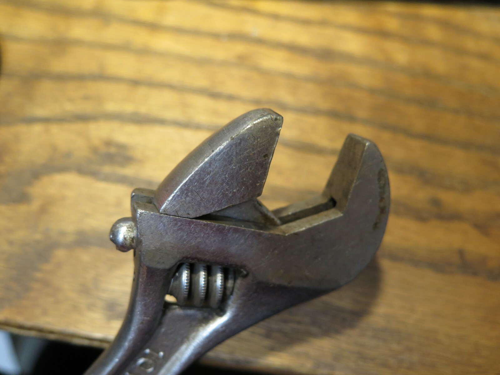 vintage Crescent 10″ wrench MADE IN USA adjustable wrench shop tool box bench