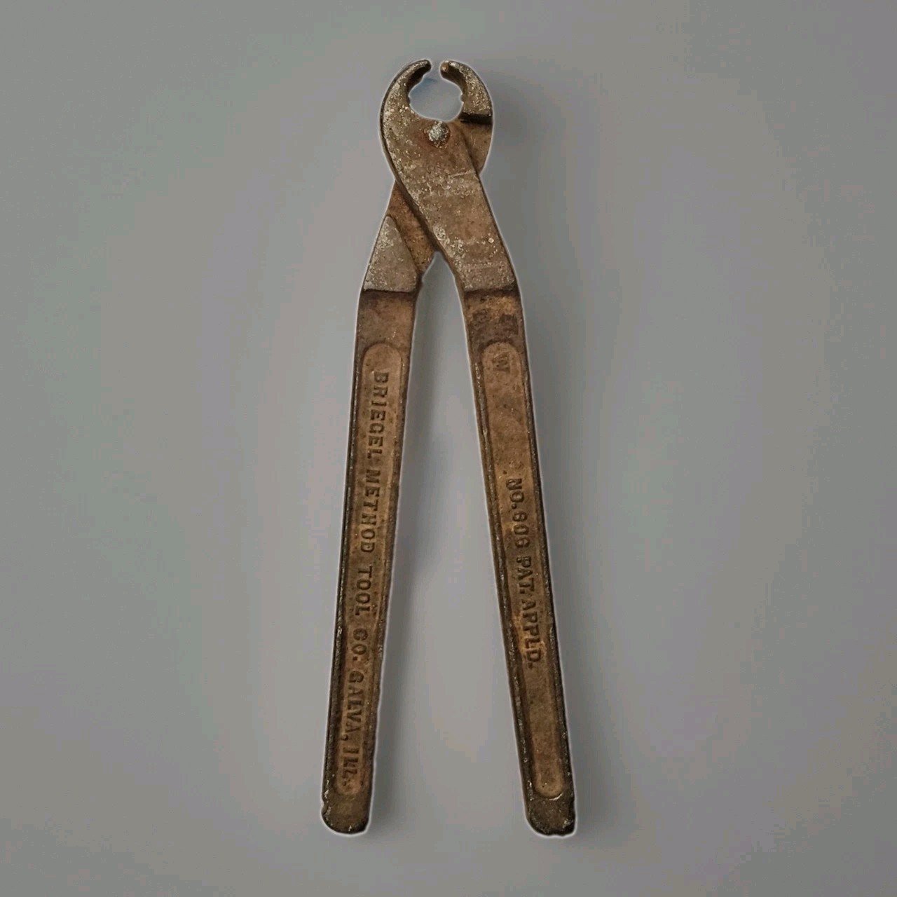 Vintage Briegel Method Tool Co Fence Pliers. 12 Long
