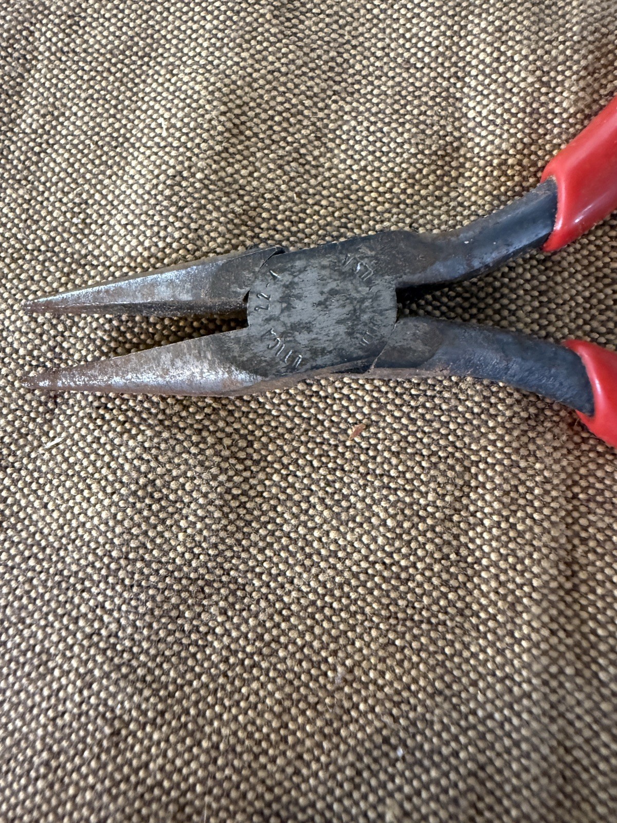 Vintage Utica Tool set (4) with Leather Case.